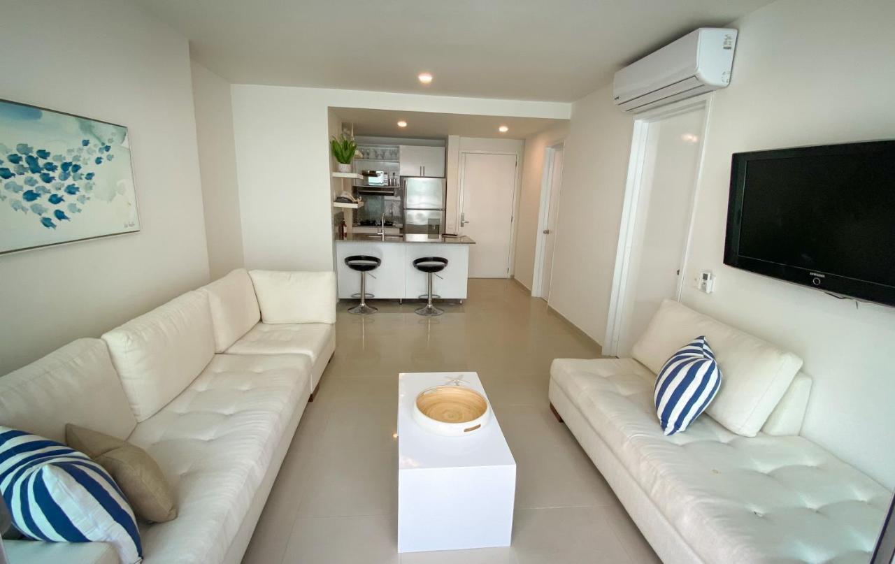 Vista Al Mar En Cartagena , Apartamento En Morros Cartagena (Kolumbien) Exterior foto